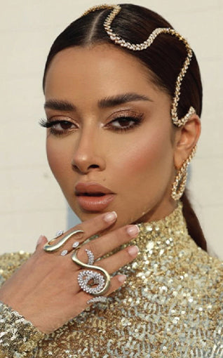 Balqees Fathi In YEPREM Jewellery