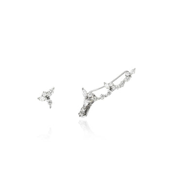 EA15792 YEPREM Diamond Earrings