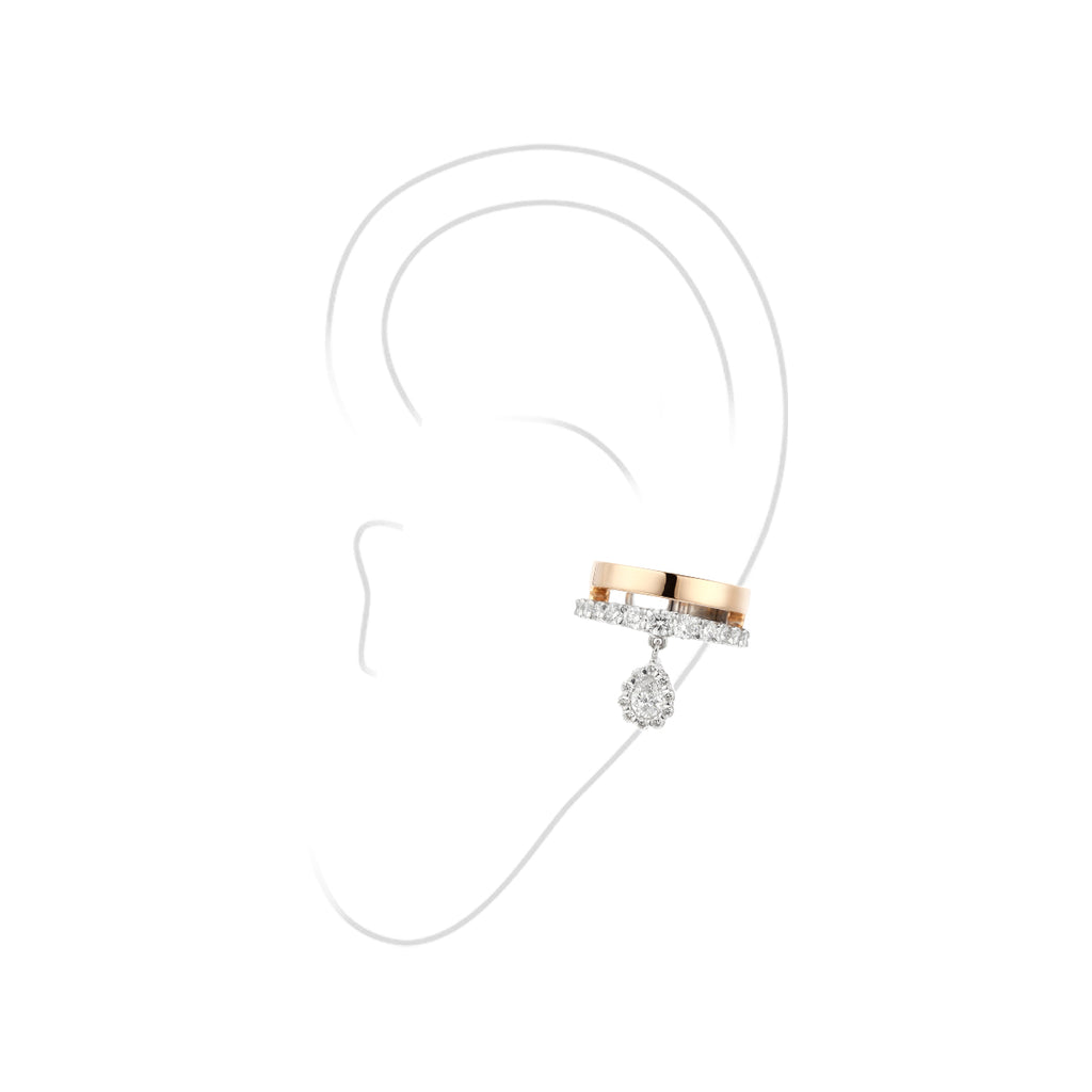 EA2272 - YEPREM Earcuff Earring