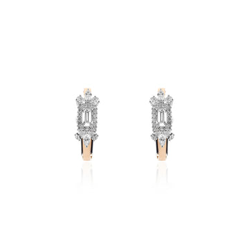 EA2433 YEPREM Diamond Clip Earrings 