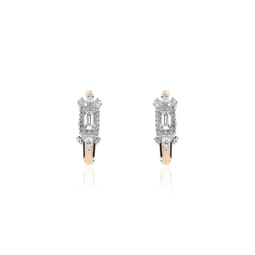 EA2433 YEPREM Diamond Clip Earrings 