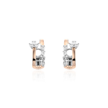 EA2435  YEPREM Diamond Clip Earrings 