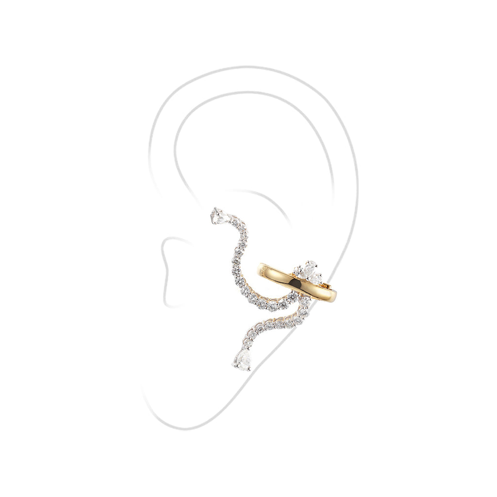 EA2502 - YEPREM Earcuff Earring