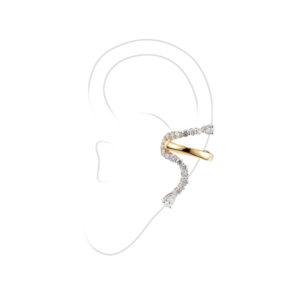 EA2503 - YEPREM Earcuff Earring