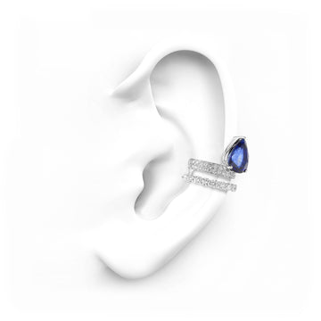 EA2555 YEPREM Diamond Ear Cuff Earring