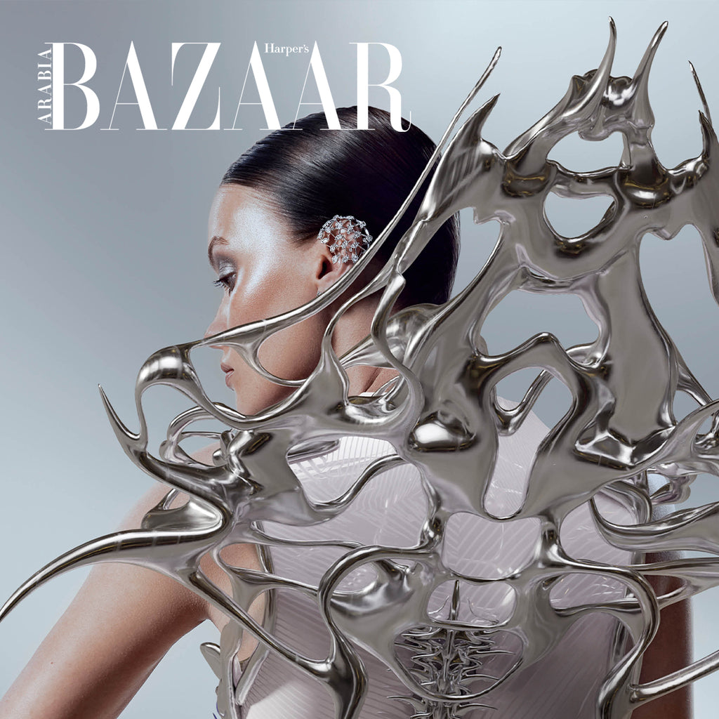 Harper_s_Bazaar_Arabia_2023_5 YEPREM Diamond Earcuff Earring