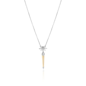 PE1274  YEPREM Diamond Pendant Necklace