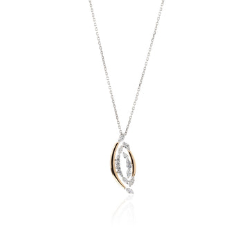 PE1282 YEPREM Diamond Pendant Necklace