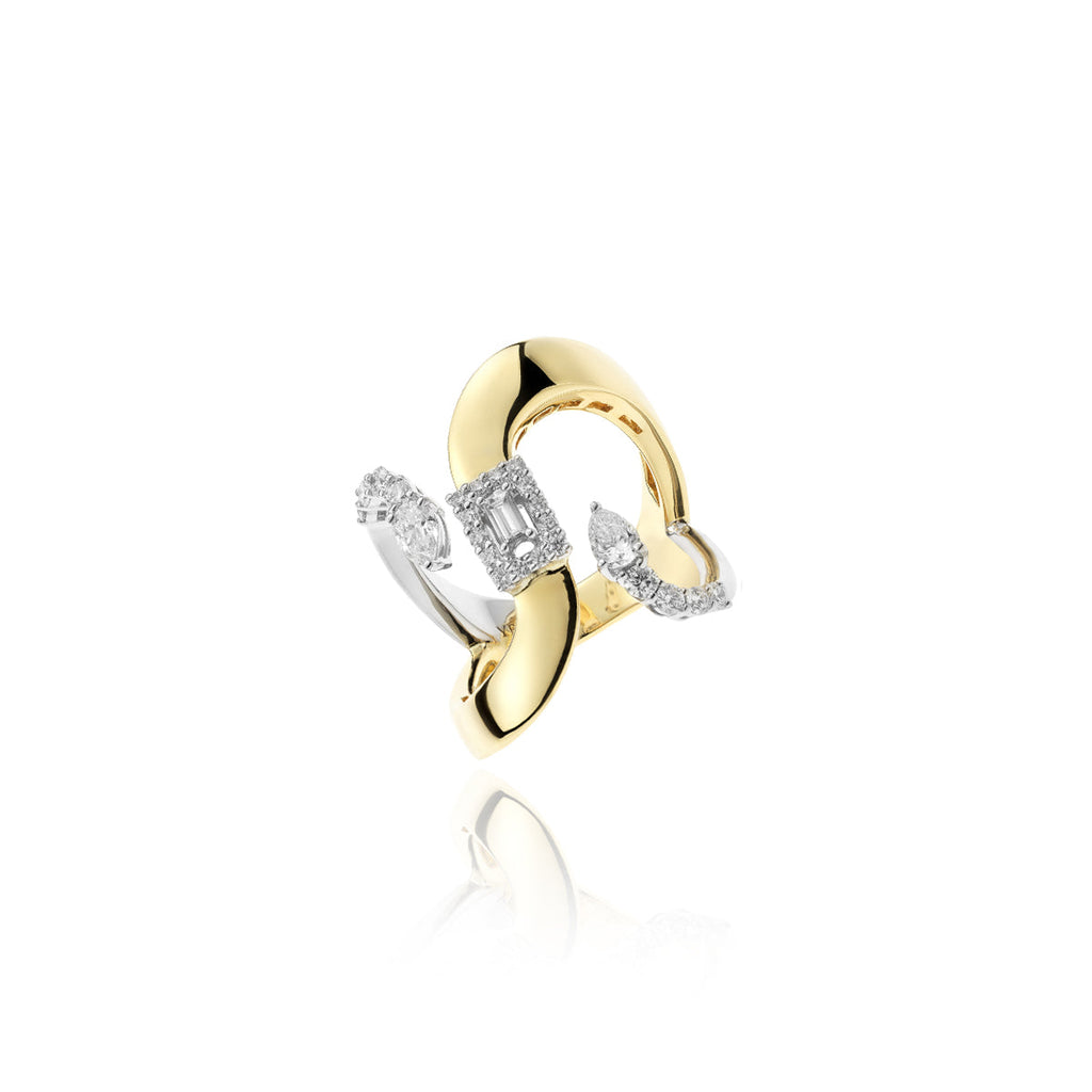 RI3102 YEPREM YELLOW GOLD STACKABLE RING