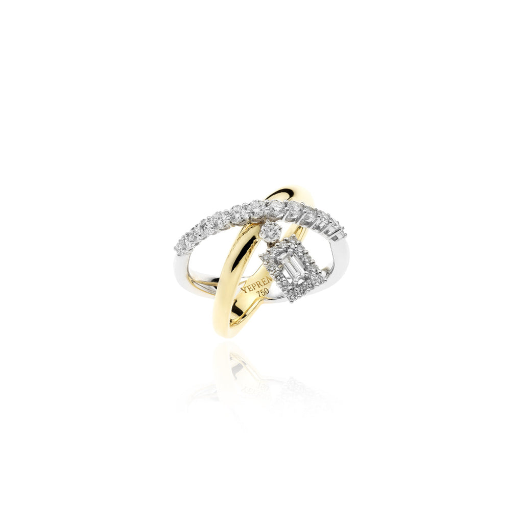 RI3113 YEPREM YELLOW GOLD STACKABLE RING