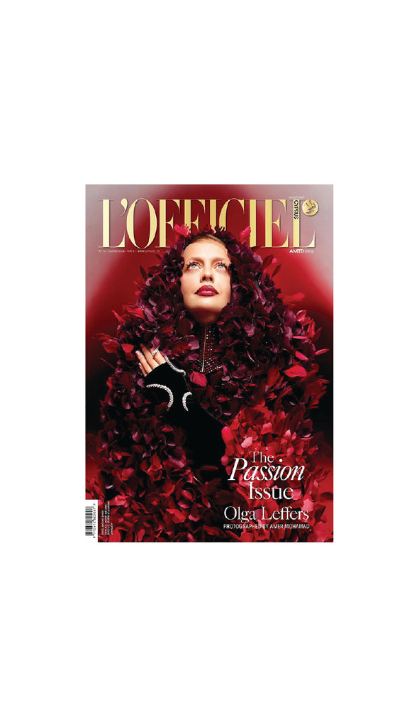 YEPREM - Cover of L'officiel Cyprus - OLGA LEFFERS