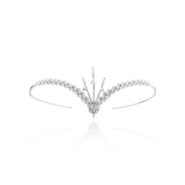 CR0008 YEPREM Diamond Bridal Diamond Crown Diamond Headpiece
