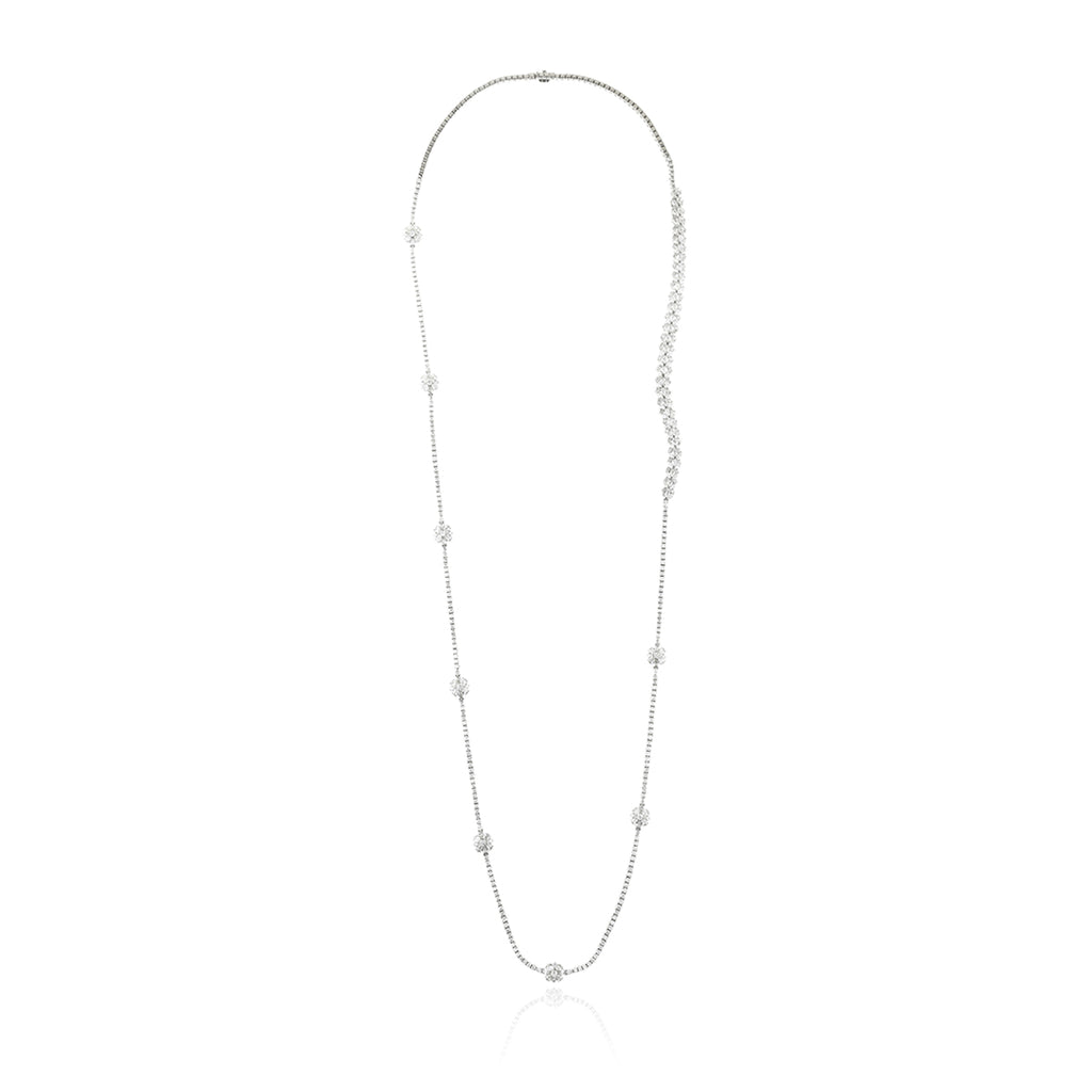 NE0466 YEPREM Diamond Long Necklace