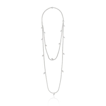 NE0657 YEPREM Diamond Long Necklace