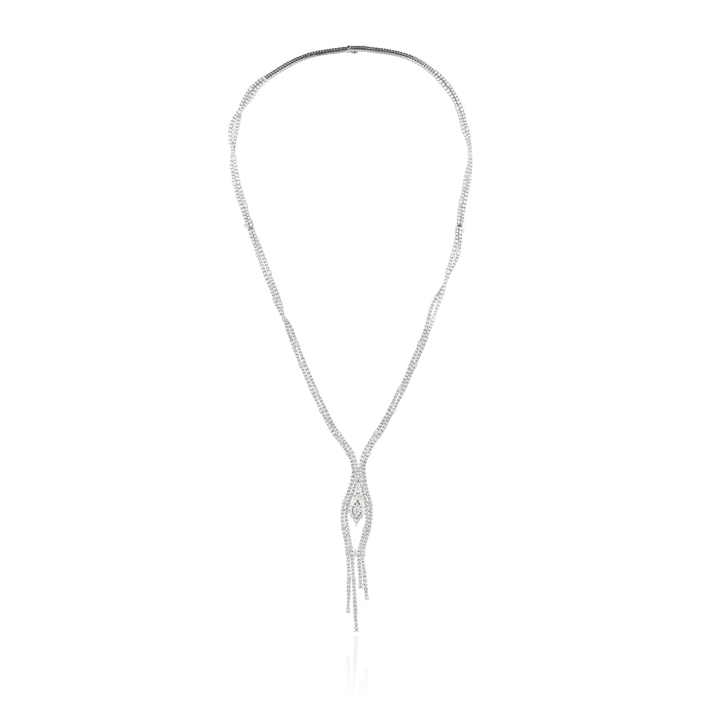 NE0660 YEPREM Diamond Long Necklace