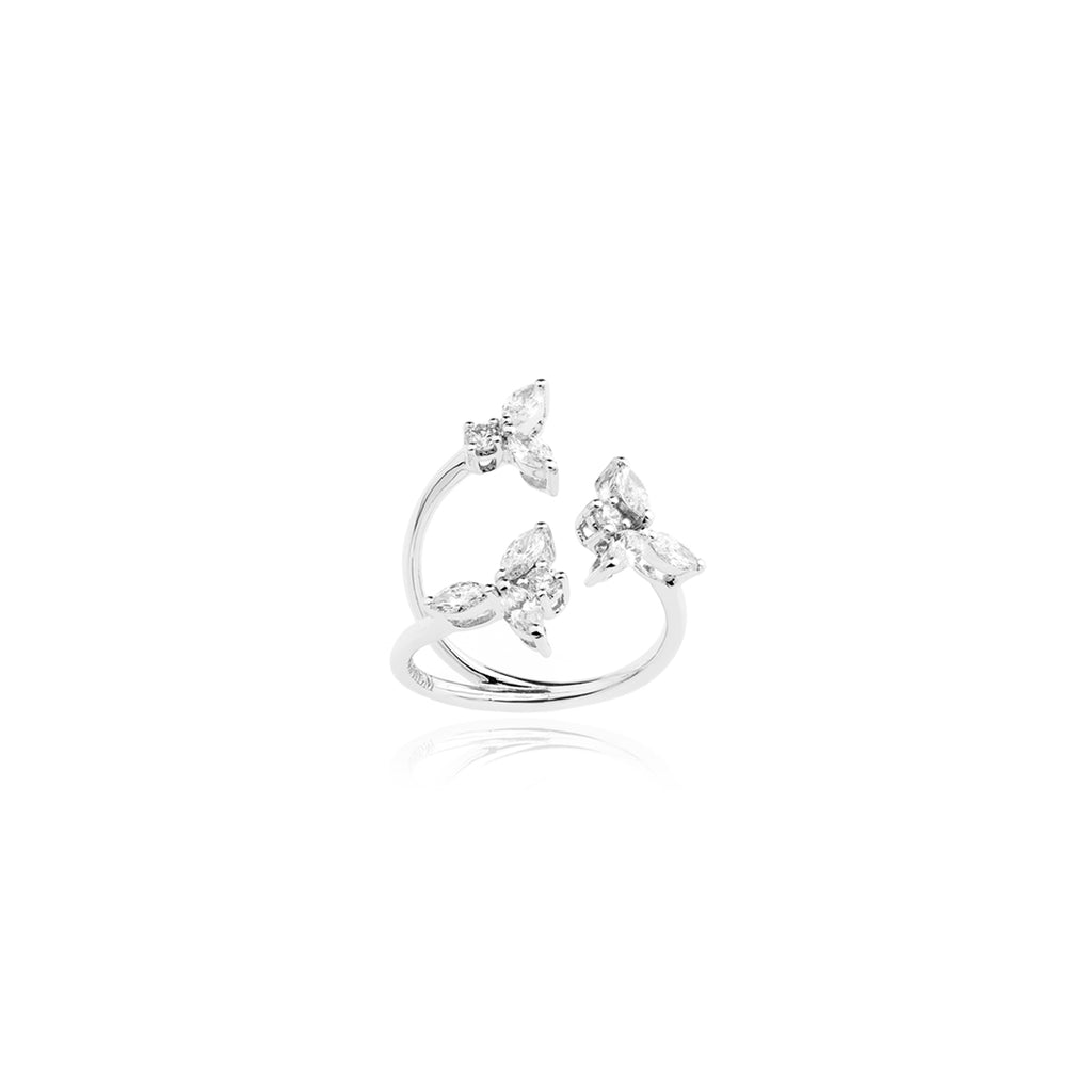 RI1923 YEPREM Diamond Stackable Ring Y-Conic
